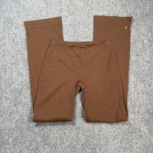 Lucy Flared Leggings Size XS Tall Choc Brown Pull On Stretch Pants Yoga Pilates